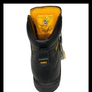Caterpillar SILVERTON 84795 Steel Toe Mens Work Safety Black Leather Boot US 7.5 Caterpillar | Shoes | Caterpillar Silverton 84795 Steel Toe  main image 2
